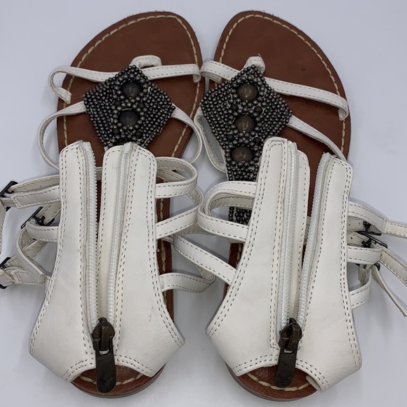 Sam Edelman for American Eagle Beaded Gladiator Sandals Size 8 - Picture 5 of 14